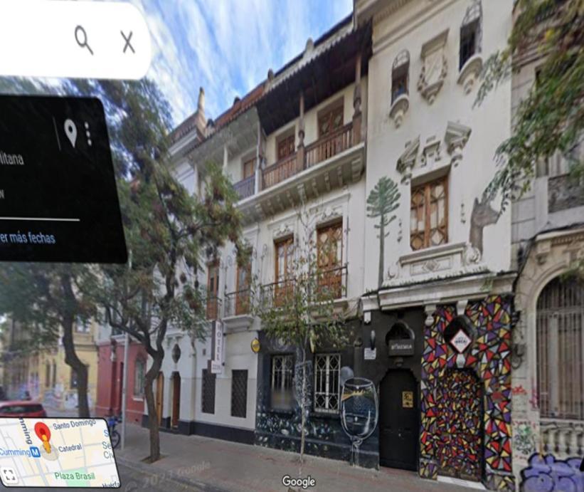 Hostal Irreal Santiago Buitenkant foto